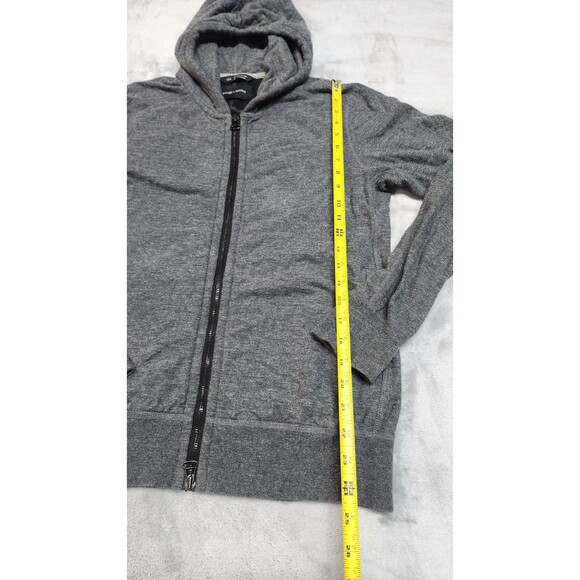 Wings + Horns Men's Small Gray Full Zip Hoodie Jacket - Picture 5 of 6
